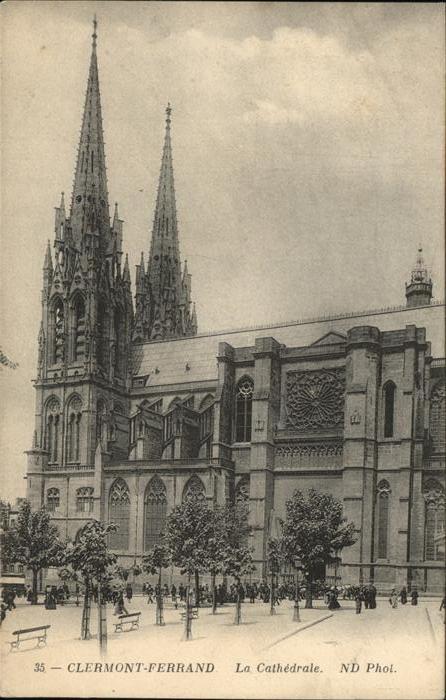 Clermont Ferrand Puy de Dome Cathedrale
