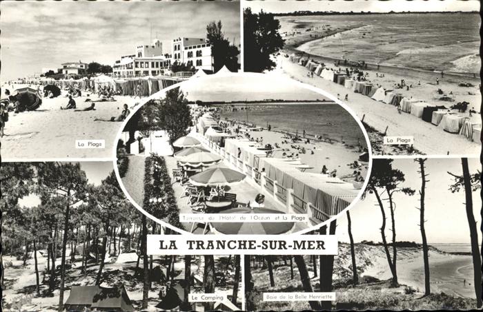 La Tranche-sur-Mer Plage Hotel d_Ocean Terrasse Baie de la