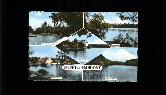 Paimpont Foret de Paimpont Etang du Moulin Pas-d
