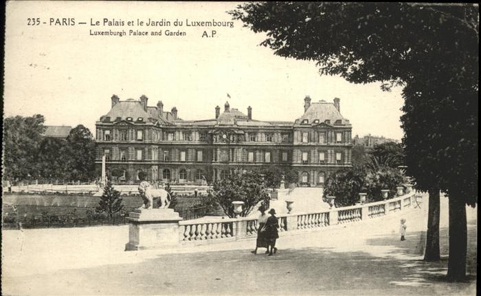 Paris Palais Jardin du Luxembourg