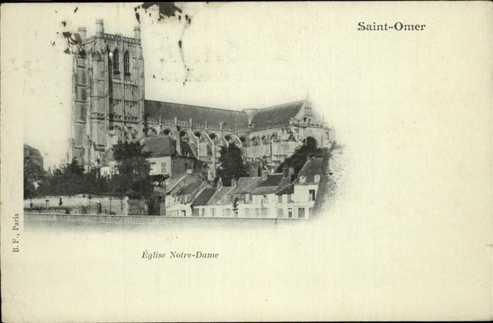 Saint-Omer Pas-de-Calais Eglise Notre Dame