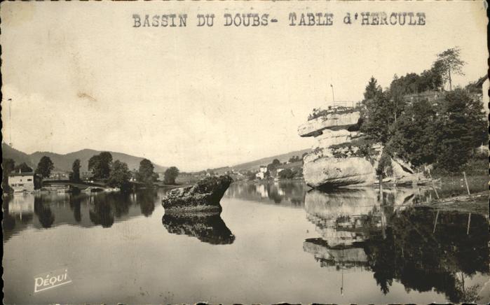 Bassin du Doubs Table d_Hercule lac