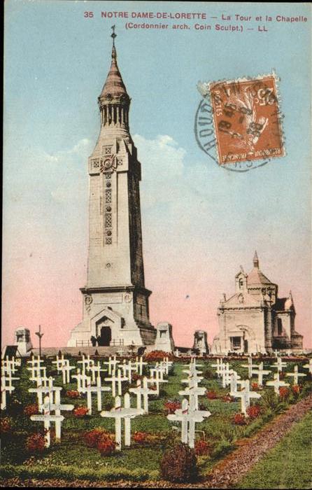 Houdain Notre Dame de Lorette Tour Chapelle cim
