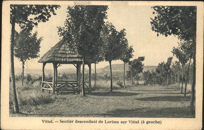 Vittel Sentier descendant de Lorima
