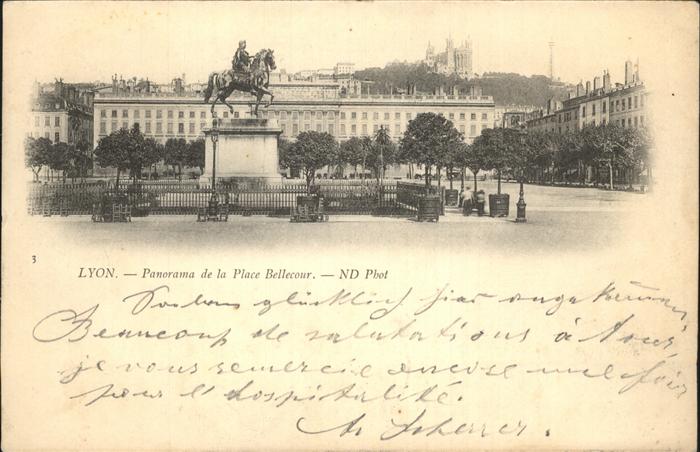 Lyon France Place Bellecour monument statue