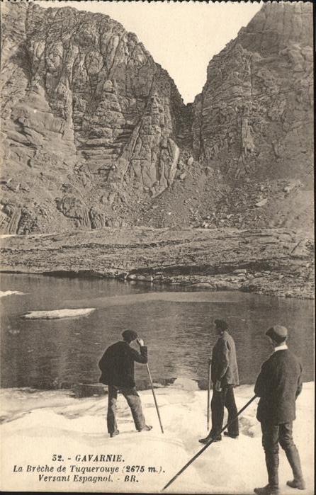 Gavarnie Hautes Pyrenees La Breche de Tuquerouye