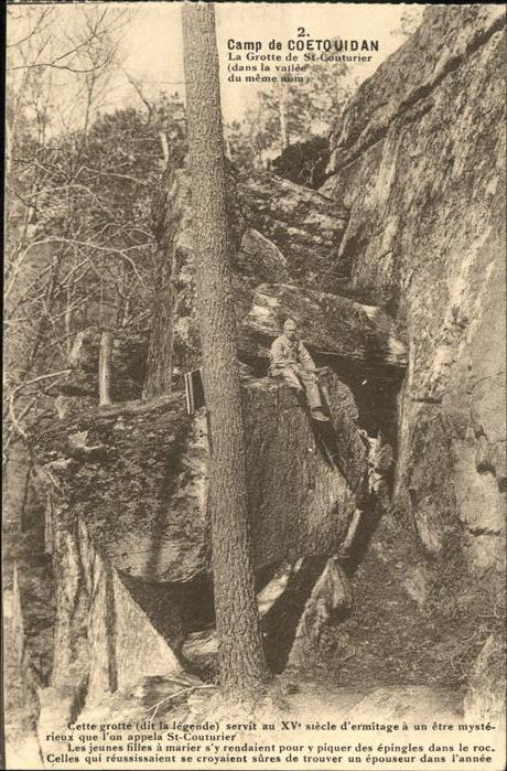 Coetquidan Camp Grotte de St. Couturier
