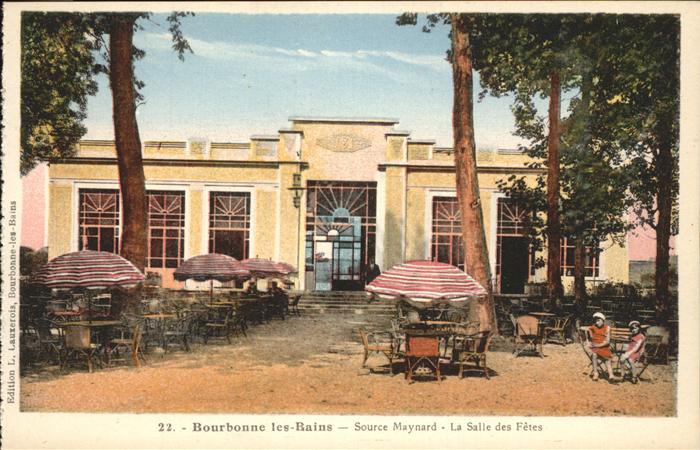 Bourbonne-les-Bains Source Maynard Salle des Fetes