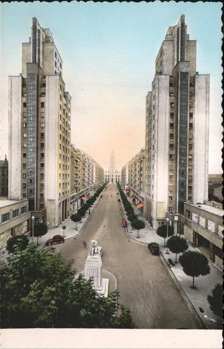 Villeurbanne Les Grattes Ciel Les Tours d_entree