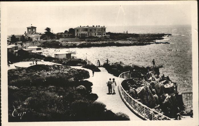 Antibes Alpes Maritimes Pointe du Cap vue du Pavillon Eden Roc