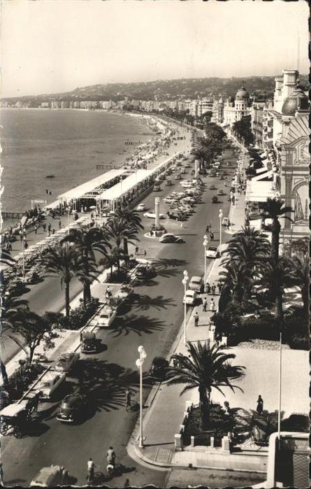 Nice Alpes Maritimes Promenades des Anglais plage