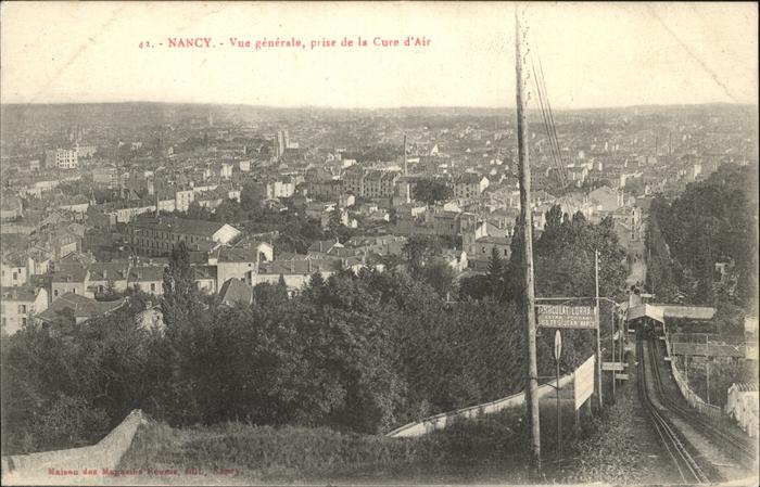 Nancy Lothringen Vue generale prise de la Cure d_Air