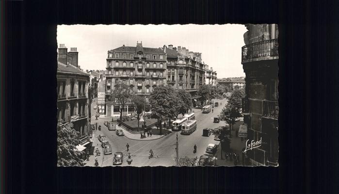 Saint-Etienne 42 Loire Avenue de la Liberation et Square Masse