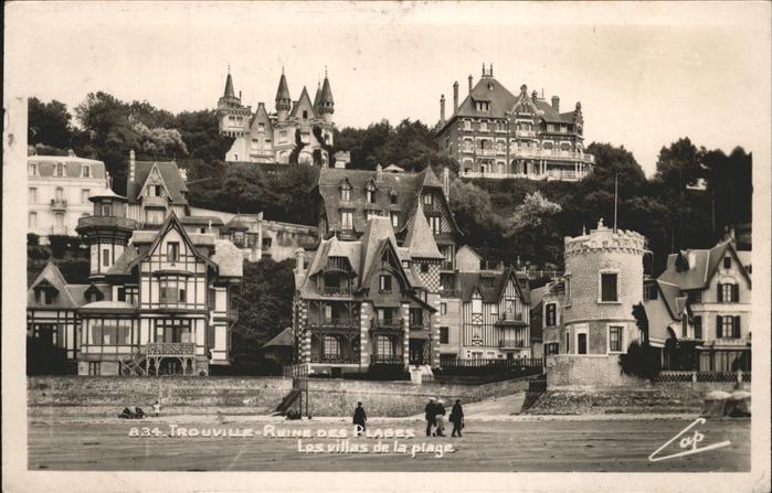 Trouville-sur-Mer Ruine des Plages villas
