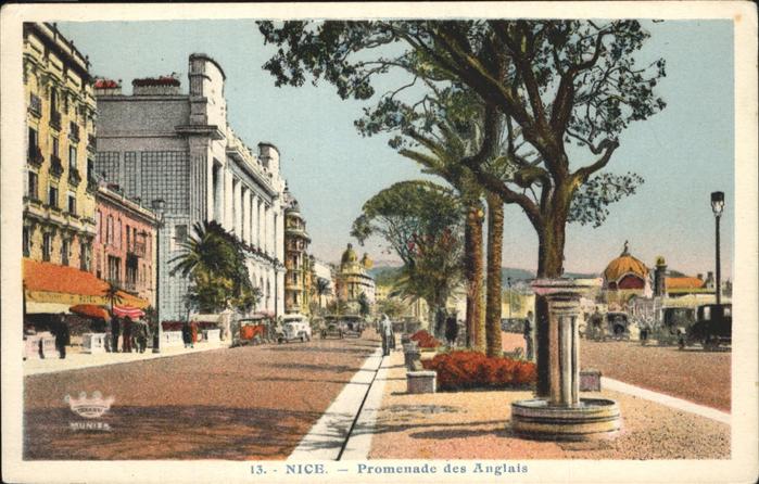 Nice Alpes Maritimes Promenades des Anglais