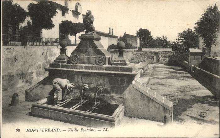 Montferrand Aude Vieille Fontaine sculpture