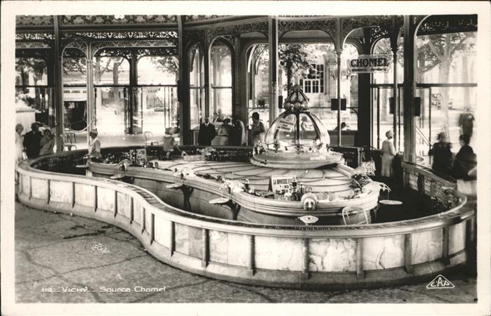 Vichy Allier Source Chomel Palais de Source
