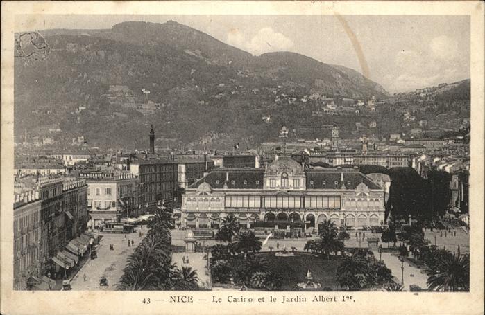 Nice Alpes Maritimes Casino et le Jardin Albert Ier