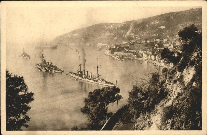 Villefranche-sur-Mer La Rade bateau Reede