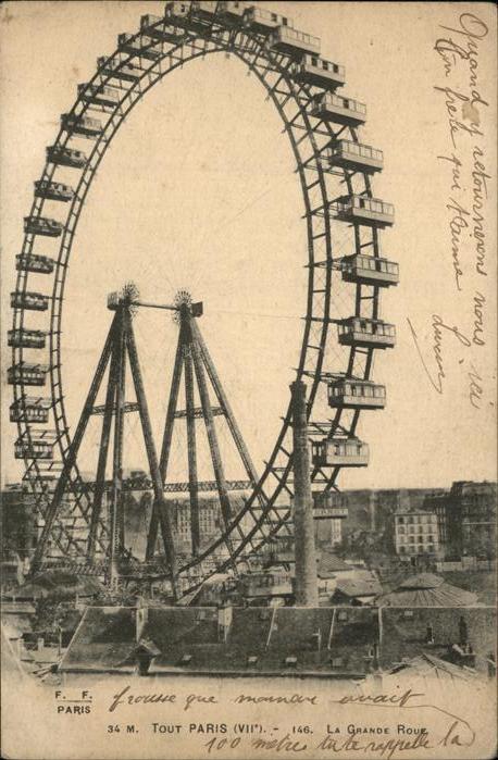 Paris La Grande Roue Riesenrad