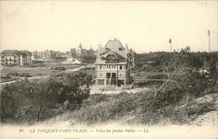 Le Touquet-Paris-Plage Villas du jardin public