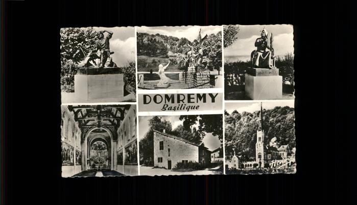 Domremy-la-Pucelle Vosges Basilique monument sculpture