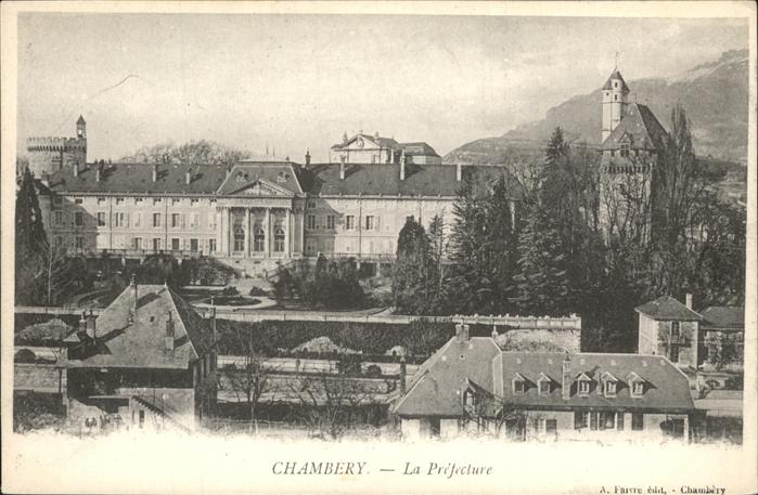 Chambery Savoie La Prefecture