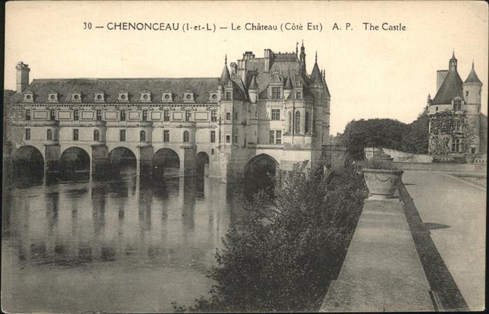 Chenonceaux Indre et Loire Le Chateau Schloss