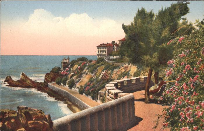 Biarritz Pyrenees Atlantiques La Cote Basque villa promenade