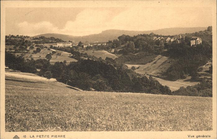 La Petite-Pierre Vue generale