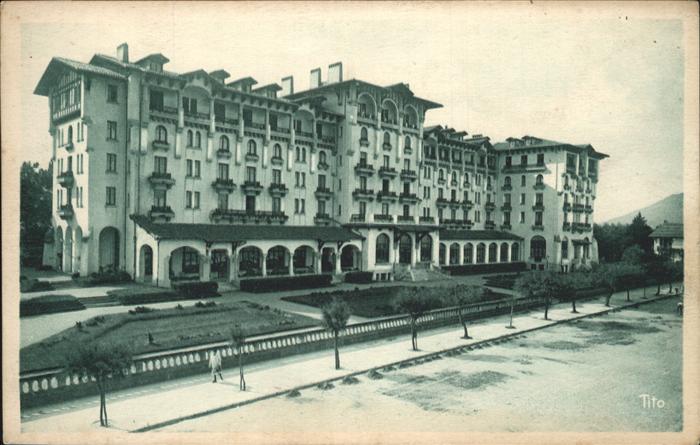 Hendaye Pyrenees Atlantiques Hotel Eskualduna