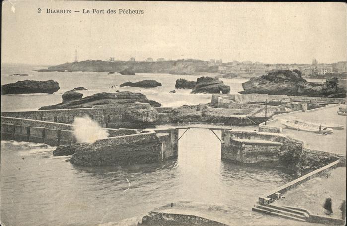 Biarritz Pyrenees Atlantiques Port des Pecheurs