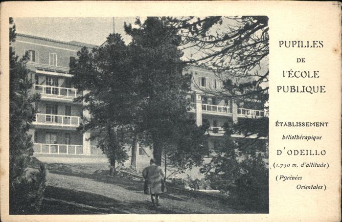 Font-Romeu-Odeillo-Via Pupilles de l'Ecole publique Etablissem