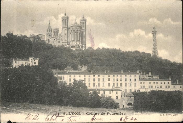 Lyon France Colline de Fourviere