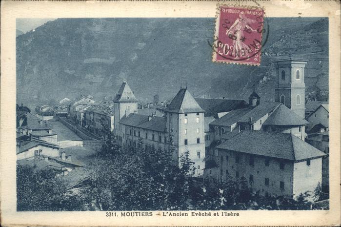 Moutiers d Albertville Ancien Eveche et l'Isere Bistum Stempel