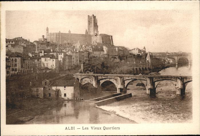 Albi Tarn Les vieux quartiers pont