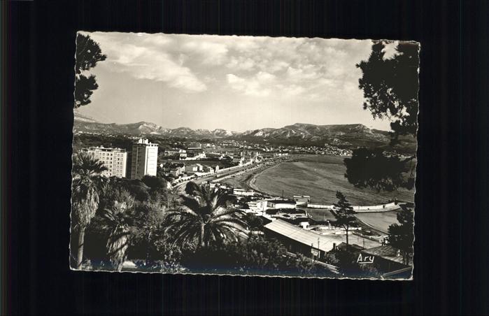 Marseille Bouches-du-Rhone Promenade de la Plage