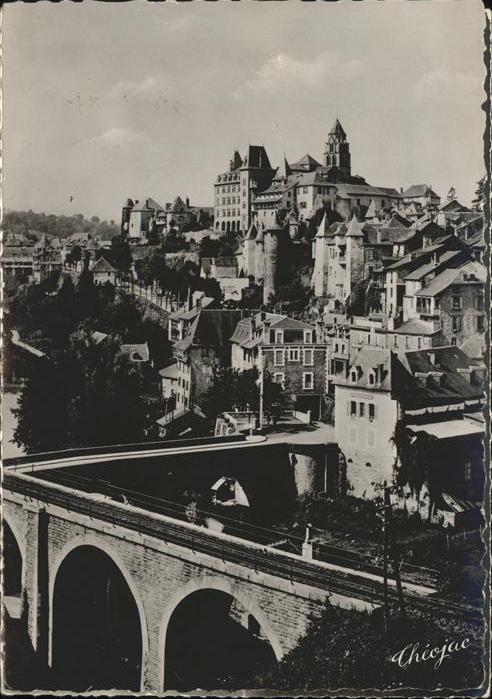 Granville Manche Le Port et le Point du roc pont eglise