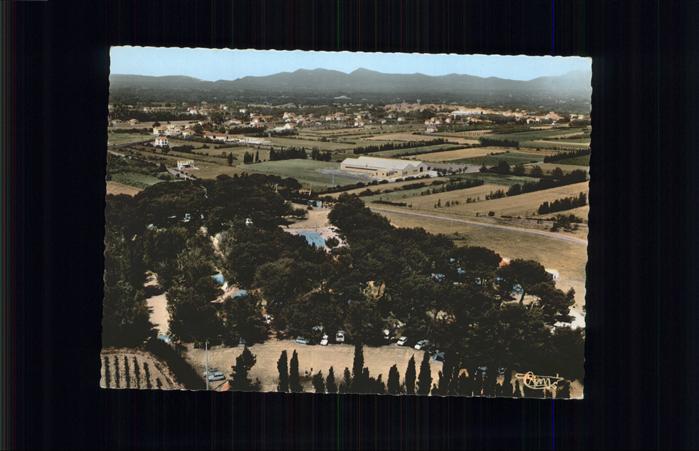 Vedene Vue aerienne du Camping Flory