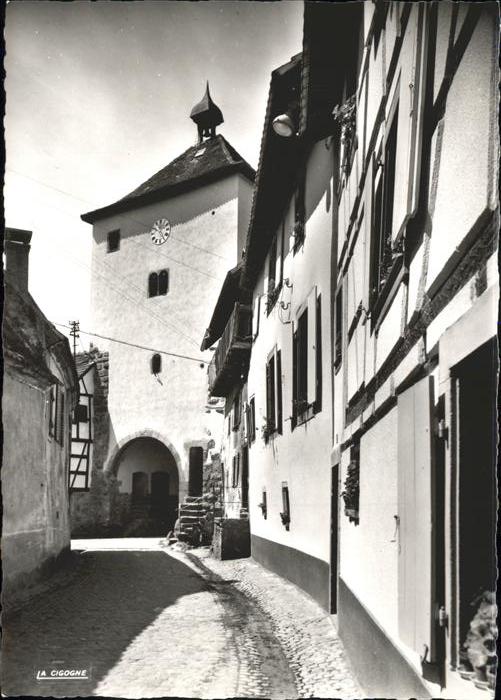 Turckheim Haut Rhin Rue des Vignerons Porte de Munster