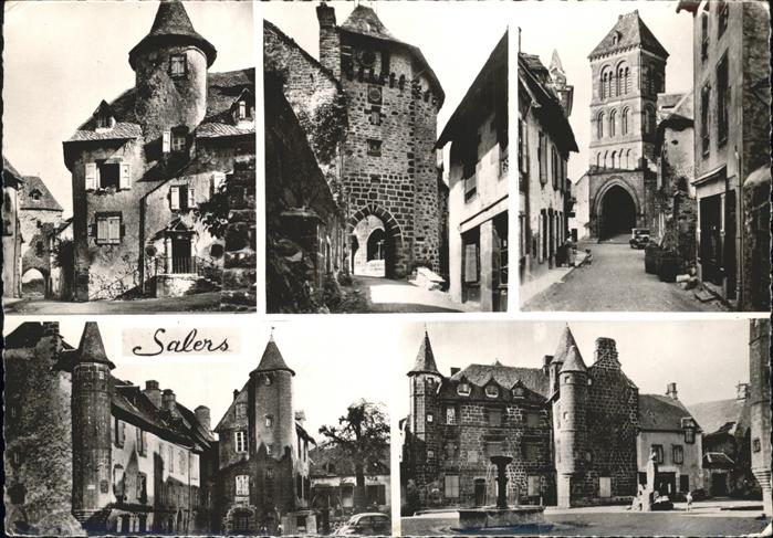 Salers Monument Tyssandier d_Escous Eglise St.