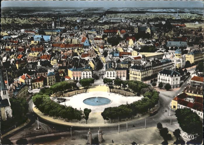 Dijon 21 Place Wilson vue aerienne