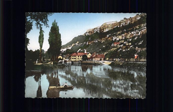 Besancon Doubs Le Doubs a Taragnoz et la Citadelle