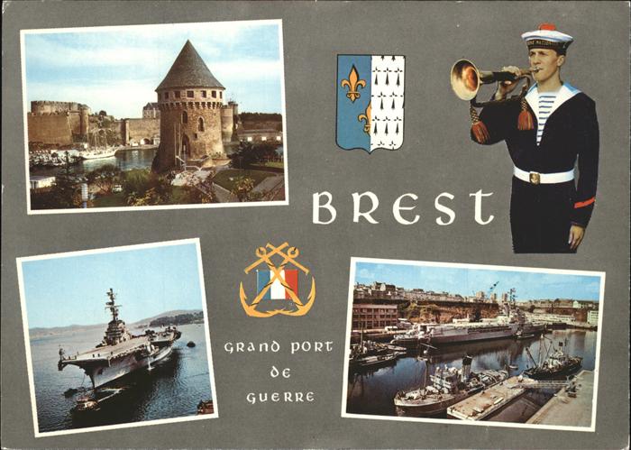 Brest 29 Grand Port de Guerre Tour de la Motte-T