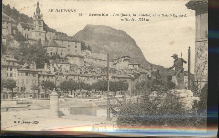 Grenoble Quai Vedette Saint Eynard sculpture egl