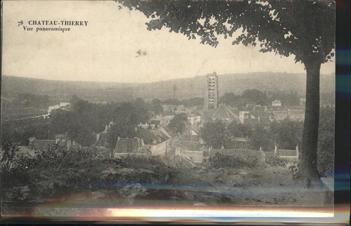 Chateau-Thierry Vue panoramique