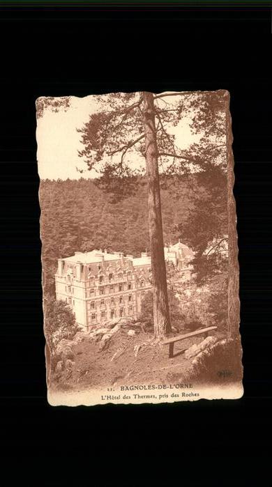 Bagnoles-de-l Orne Hotel des Thermes pres des Roches