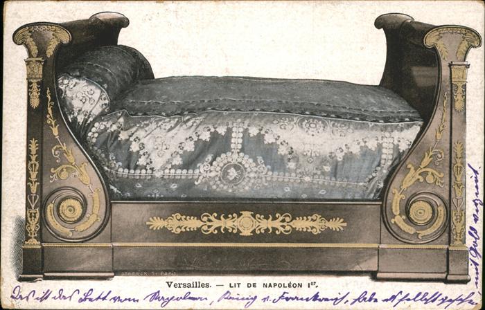 Versailles Yvelines Lit de Napoleon