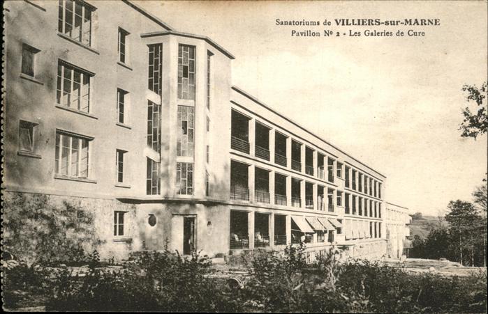 Villiers-sur-Marne Sanatoriums Galeries de Cure