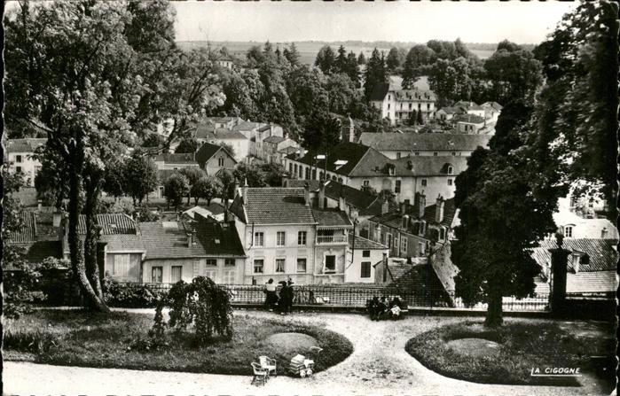Bourbonne-les-Bains Vue generale
